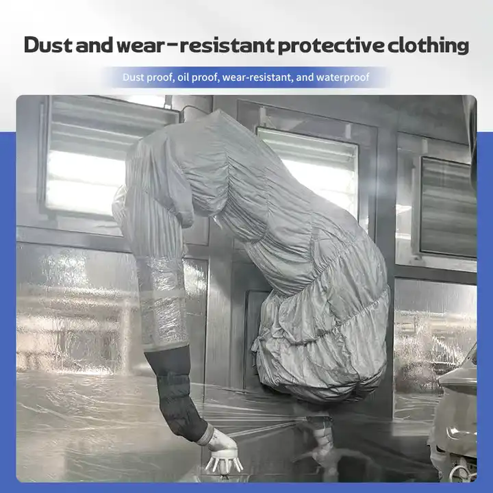 Industrial Robot Cover Dustproof Anti-static Striped Robot Protective Clothing automatic painting robot